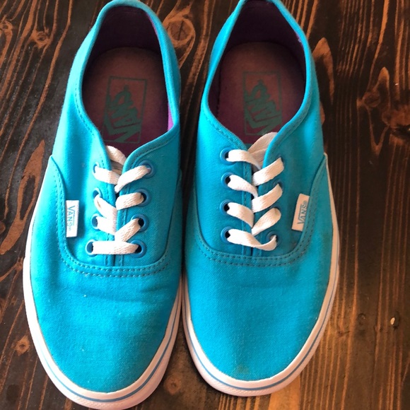 Vans Shoes - Vans men’s 4 women 5.5 aqua